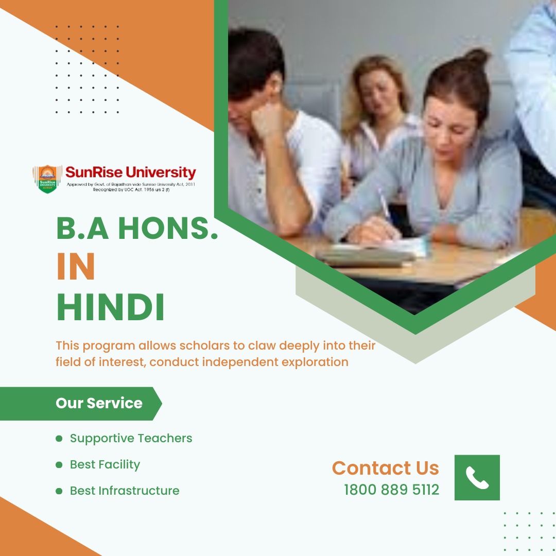 Introduction about (B.A.) Honours Hindi