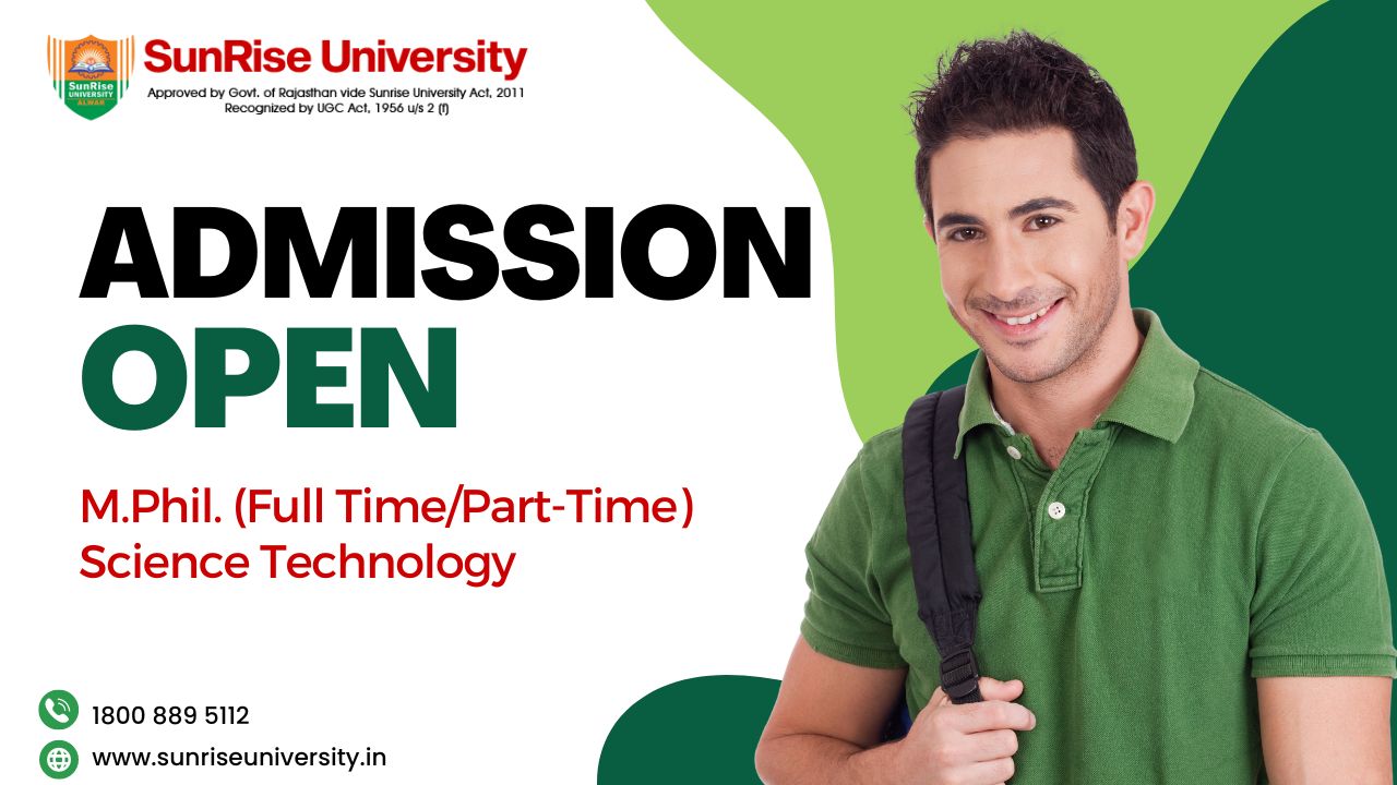 M.Phil. (Full Time/Part-Time) Science Technology ( Introduction, Admission , Syllabus)