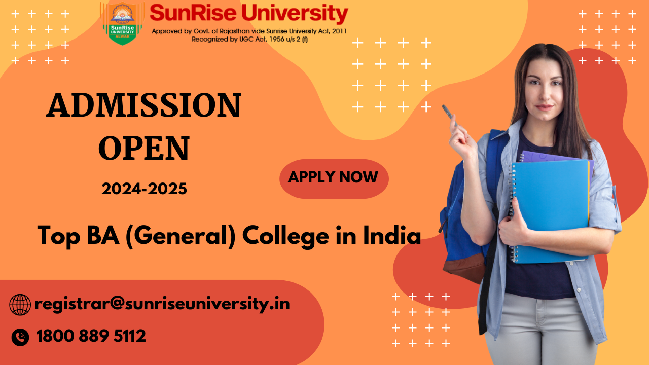 Top and Affordable BA (General) College in India