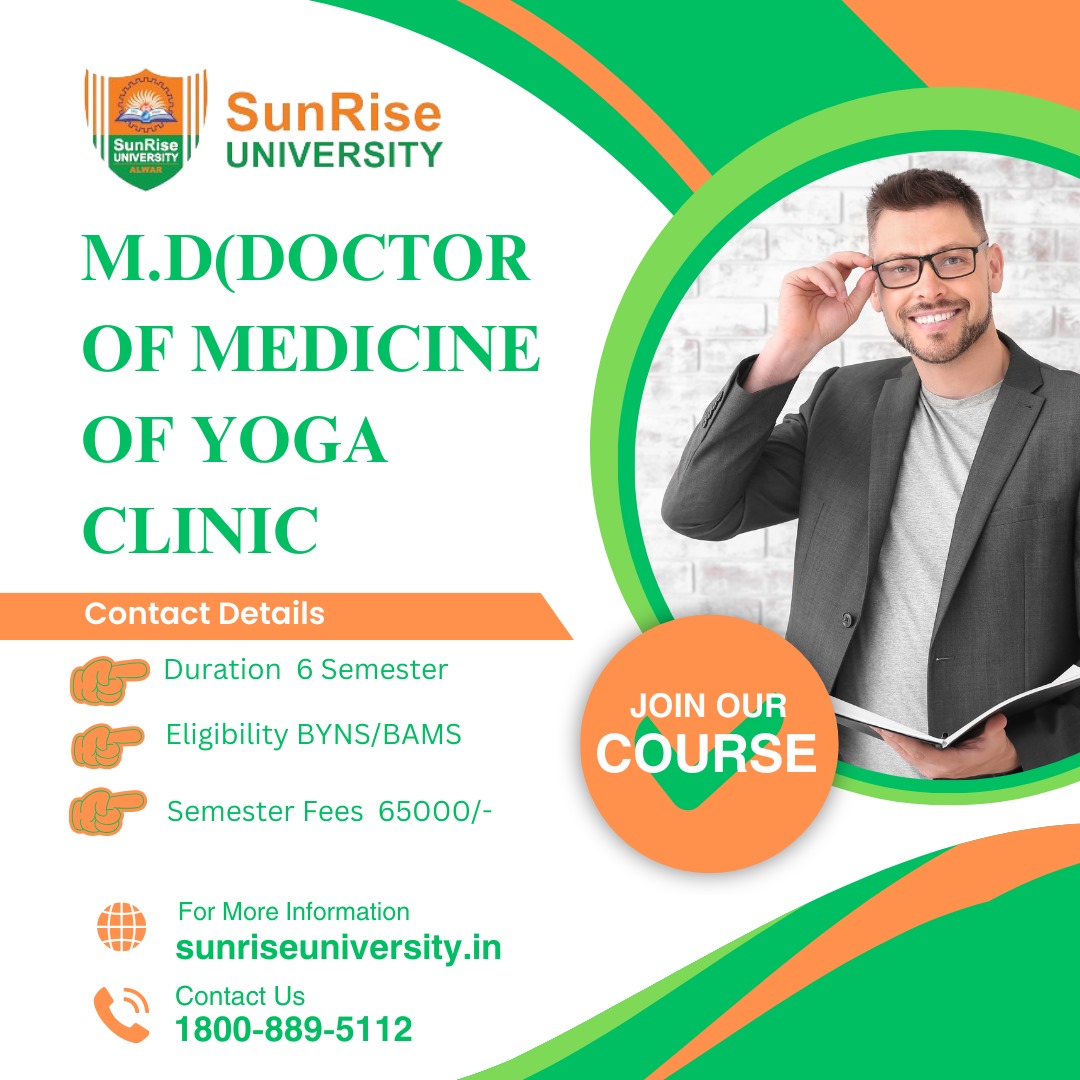 Introduction about M.D(Doctor of Medician of Yoga Clinic)