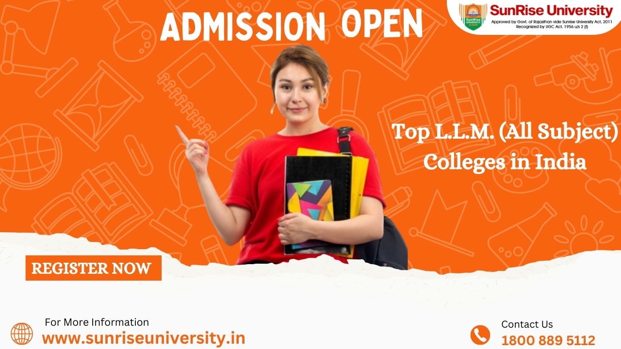 Top and Affordable L.L.M. (All Subject) College in India