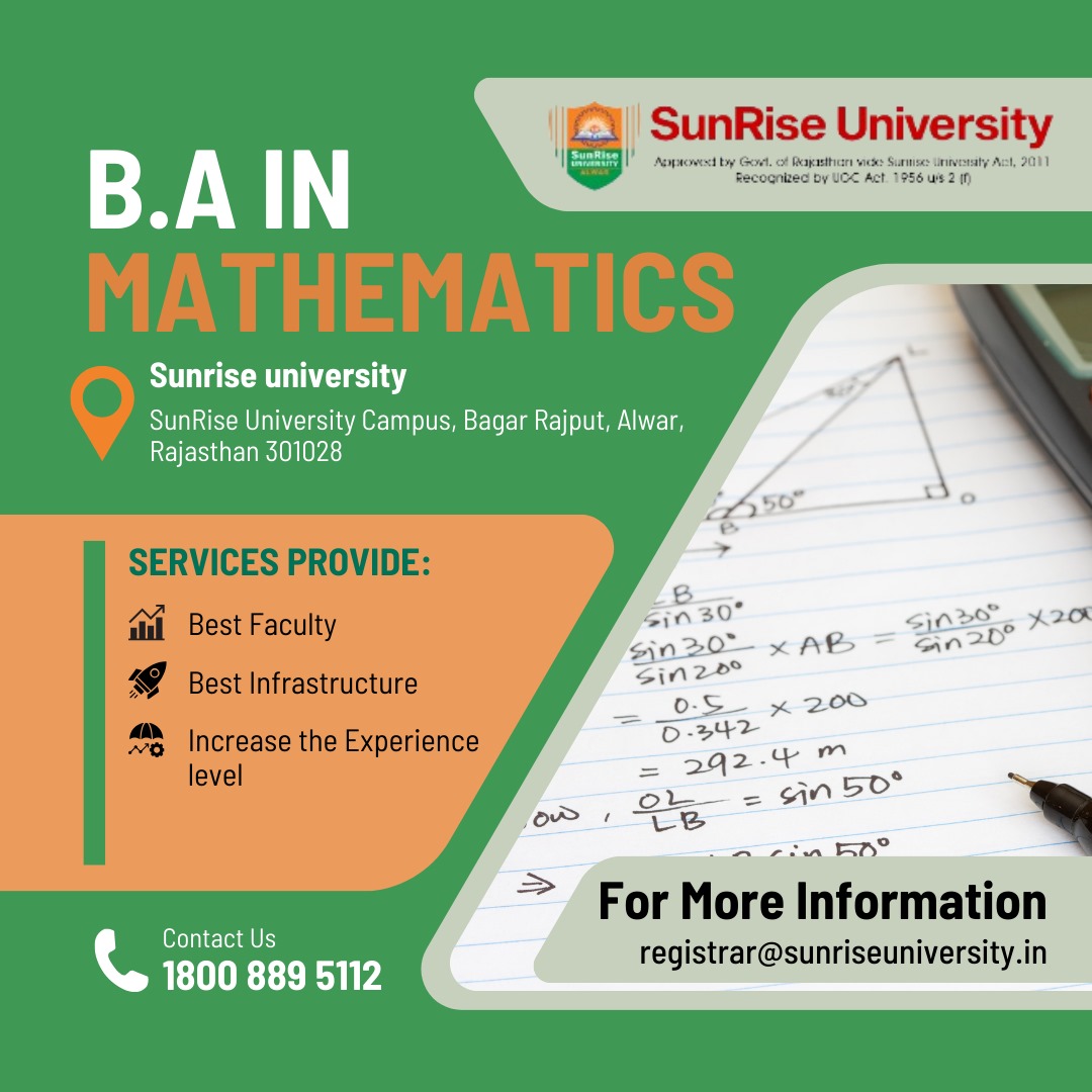 Introduction about B.A. Mathematics